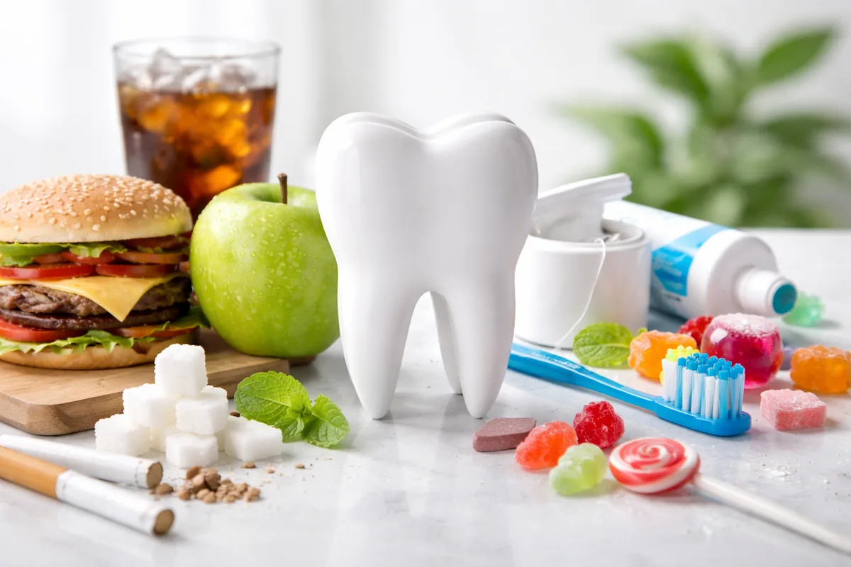 Quels éléments peuvent avoir un impact sur la santé des dents