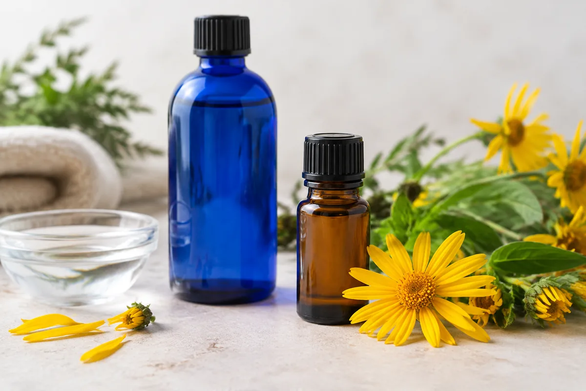 Comment choisir un hydrolat pour accompagner une huile essentielle d’arnica ?