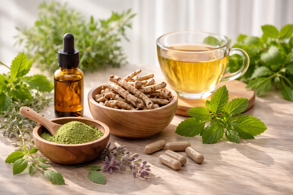 Comment réduire naturellement l'anxiété avec des plantes adaptogènes